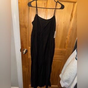New with tags black maxi dress
